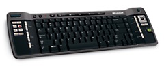 Microsoft Remote Keyboard for Windows® XP Media Center Edition